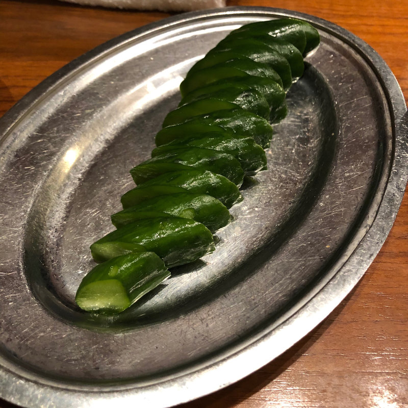 おつまみ胡瓜(ぎんぶた 赤坂店 )