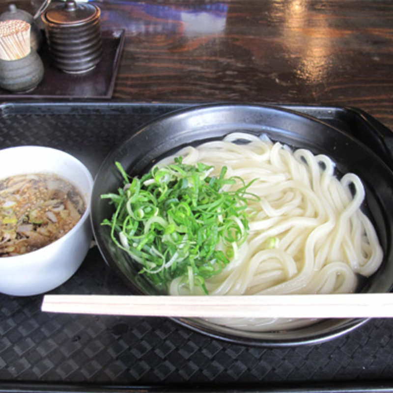 鶏きのこのつけ麺(大)(讃岐うどん大使 福岡麺通団)