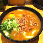 牛カレーうどん＋月見(ウエスト 祗園店)