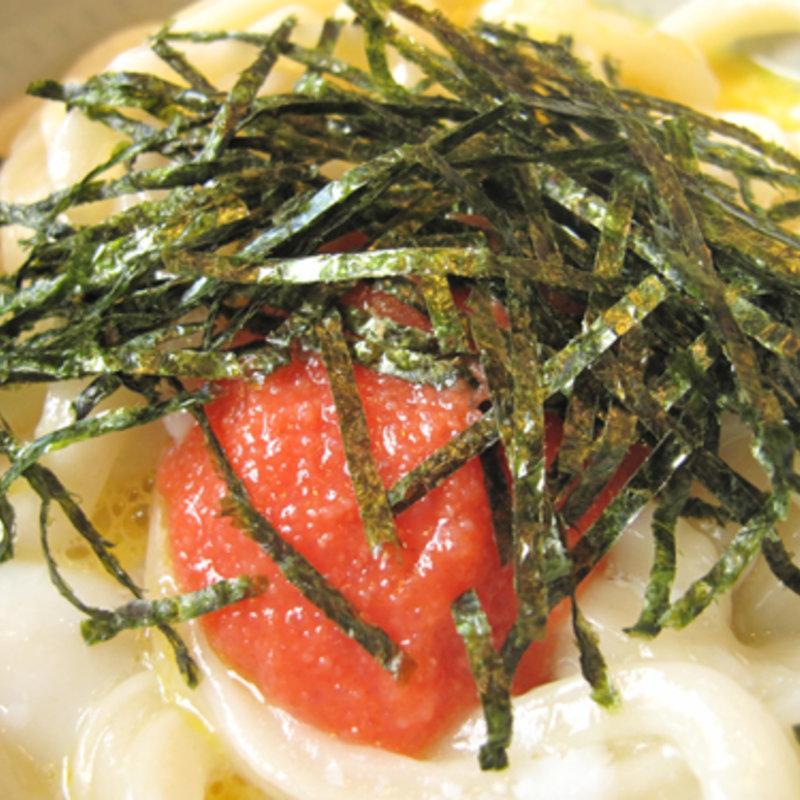 明太釜玉うどん 並(丸亀製麺西月隈)