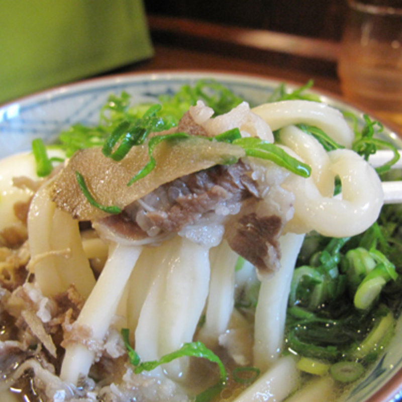 肉玉ごぼうの並(釜揚げ讃岐うどん 丸亀製麺 那珂川店)