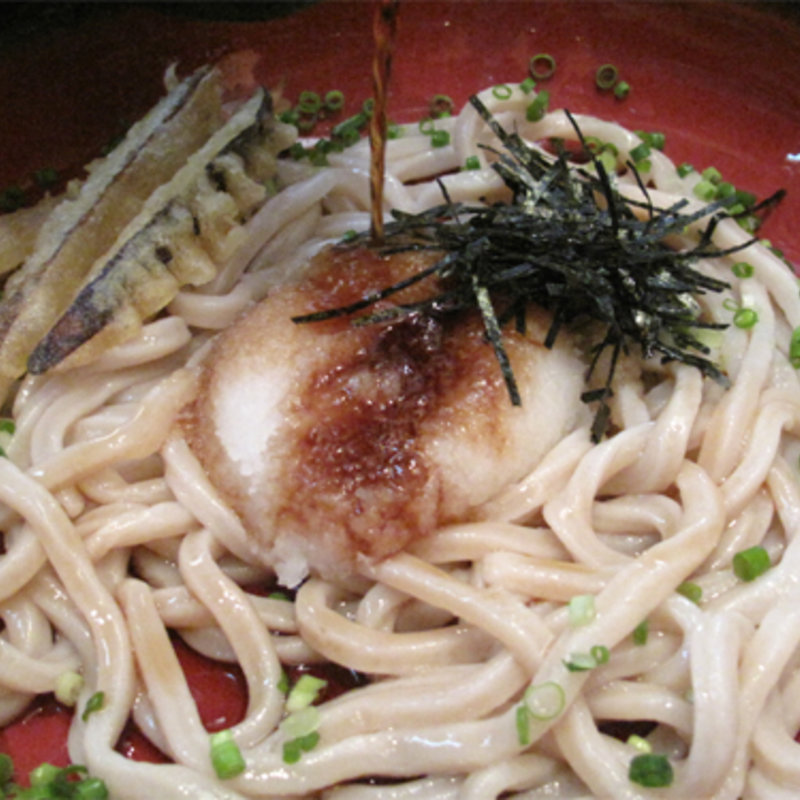 おろしぶっかけうどん(春月庵 承天寺前店)