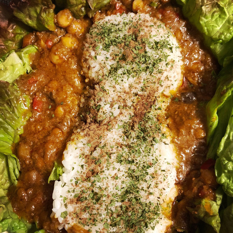 前方後円墳カレー(すえ☆pi亭)