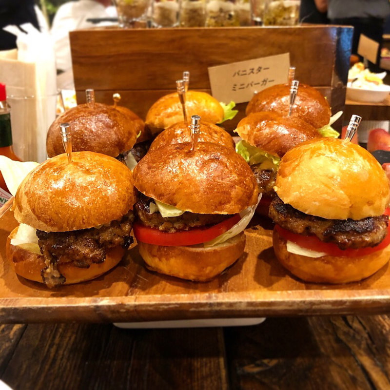 バニスターバーガーミニ(banister cafe )