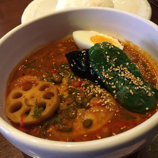 チキンと野菜のスープカリー(シャンティ 渋谷店 （SHANTi）)