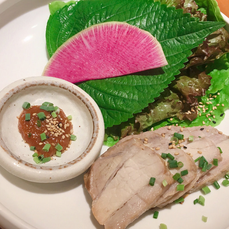 冷麺＆薬膳ポッサム(スランジェ)