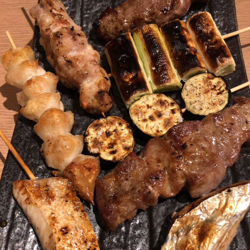 おまかせ串盛り(食彩一番 神楽坂 )