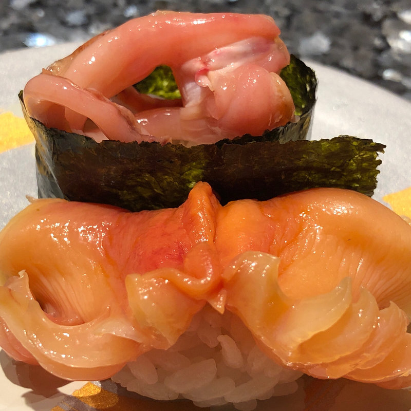 赤貝(回転寿司酒場 銀座沼津港)