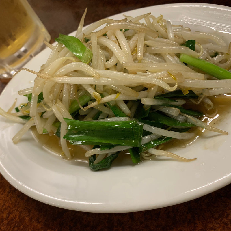 ニラモヤシ(味の店 鶴亀2号店 多町)