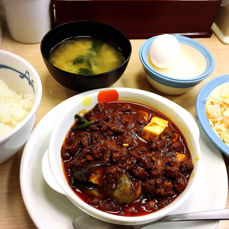 麻婆豆腐定食(松屋 立川店 )