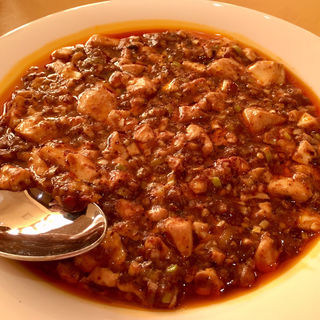 陳マーボードーフ (四川山椒入り) ランチセット(赤坂四川飯店)