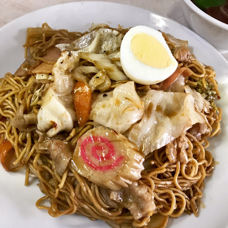 五目ソース焼きそば(来々軒)