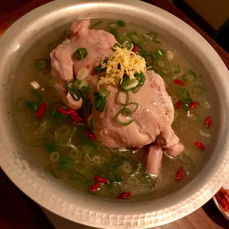 韓味一のサンゲタン(韓国食堂 入ル 坂上ル)