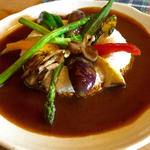 新鮮野菜カレー(Lunch&cafe 風)