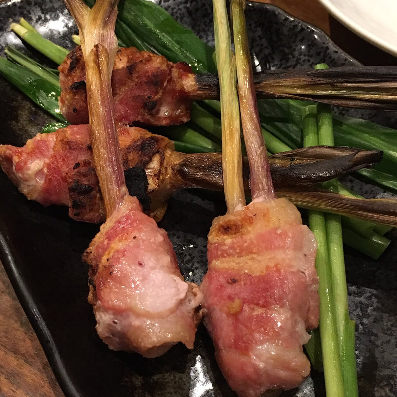 谷中生姜霧島豚バラ肉巻き焼き(れんこん)