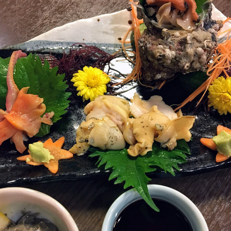 貝刺し盛り(浜路)