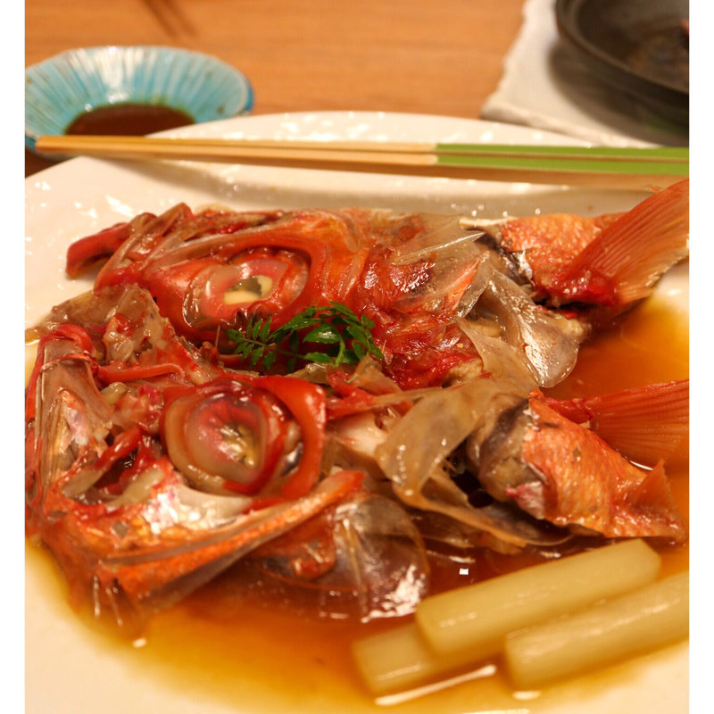 金目鯛かぶと煮(鮨yasuke)