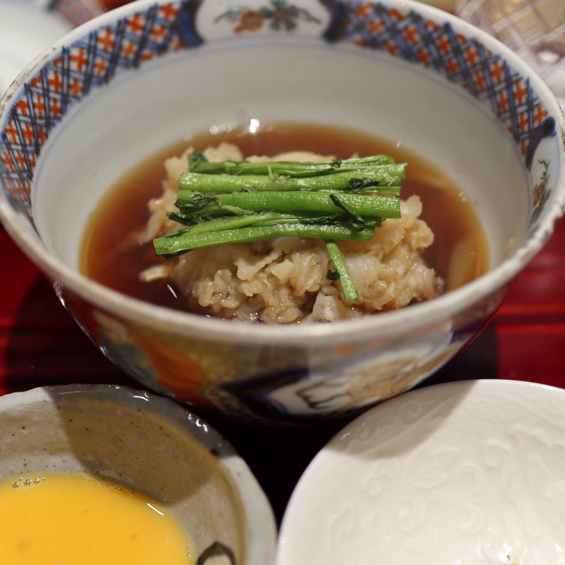 鱧すき(銀座 しのはら)