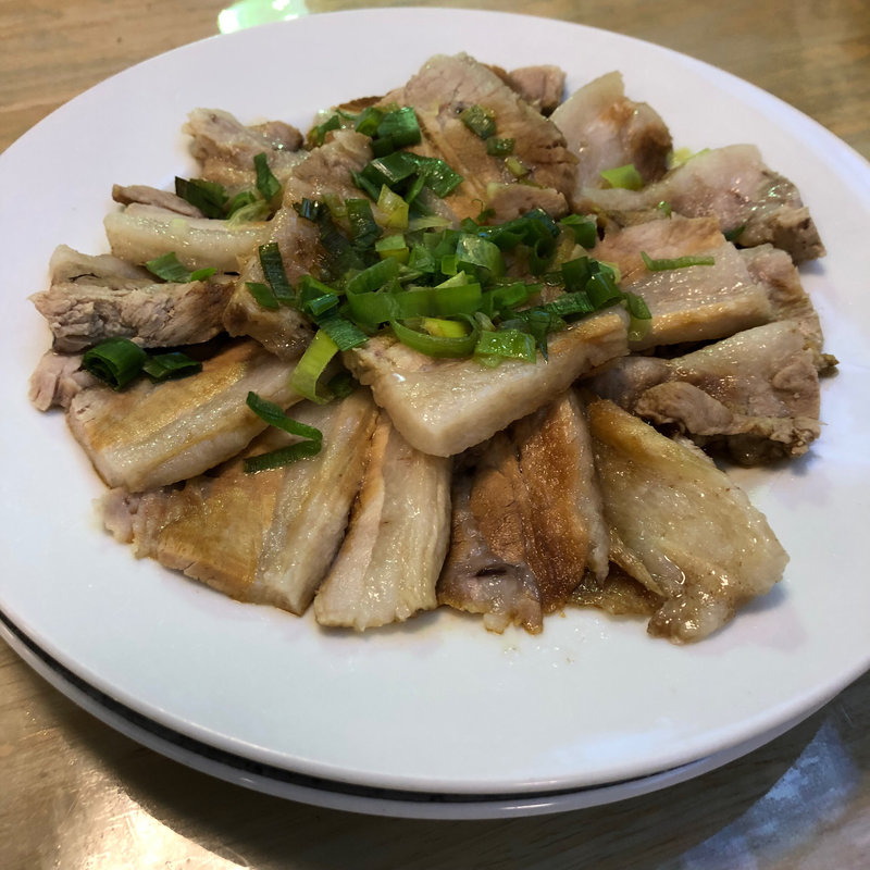 自家製蒸し豚肉(隆福)