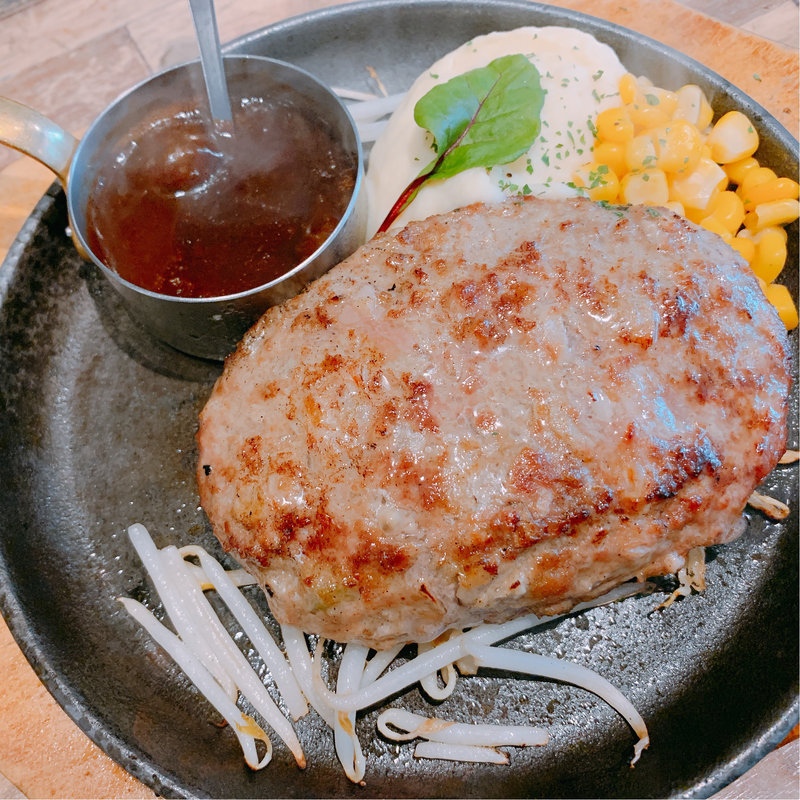 ボストンハンバーグ300g(ハンバーグレストランBOSTON 中津店)