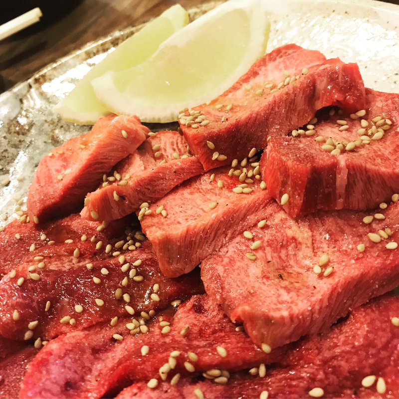 牛タン盛り合わせ？(横綱三四郎 西荻窪店)