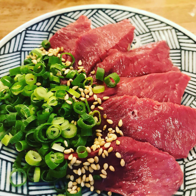 ハツ刺し(横綱三四郎 西荻窪店)