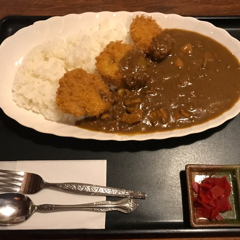 ヒレカレー(竹の家 （タケノヤ）)