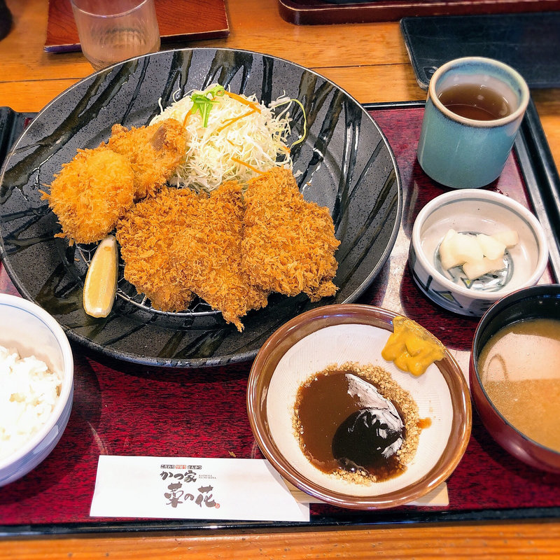 特選熟成ヒレかつ膳　〔4ヶ〕(かつ家　菜の花 )