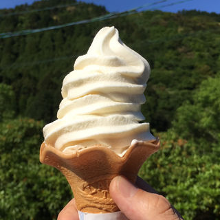 豆乳ソフトクリーム(五ケ山豆腐 （ごかやまどうふ）)