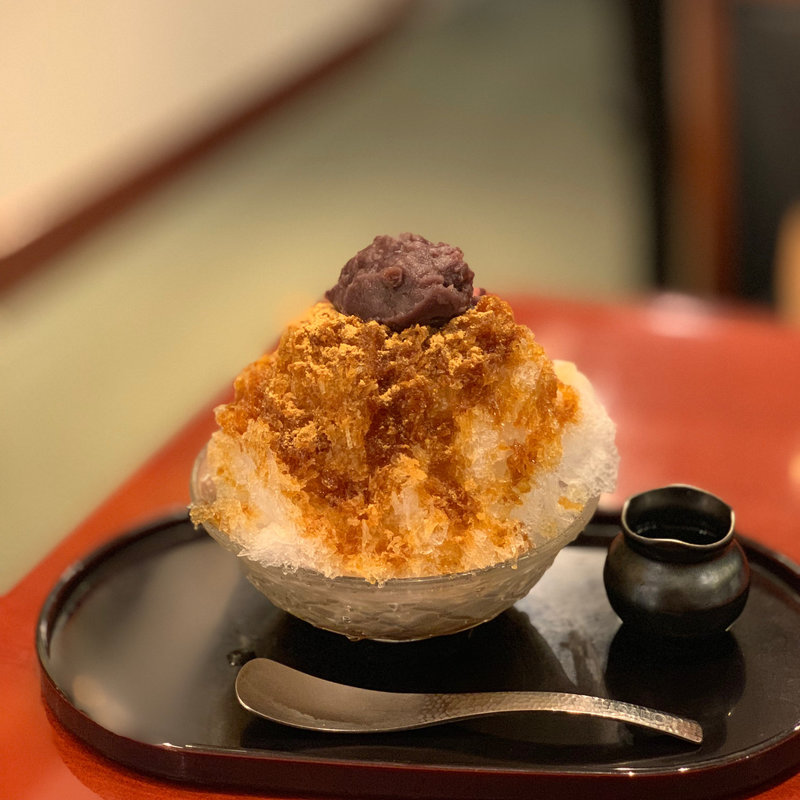 かき氷(麻布茶房 ゲートシティ大崎店)