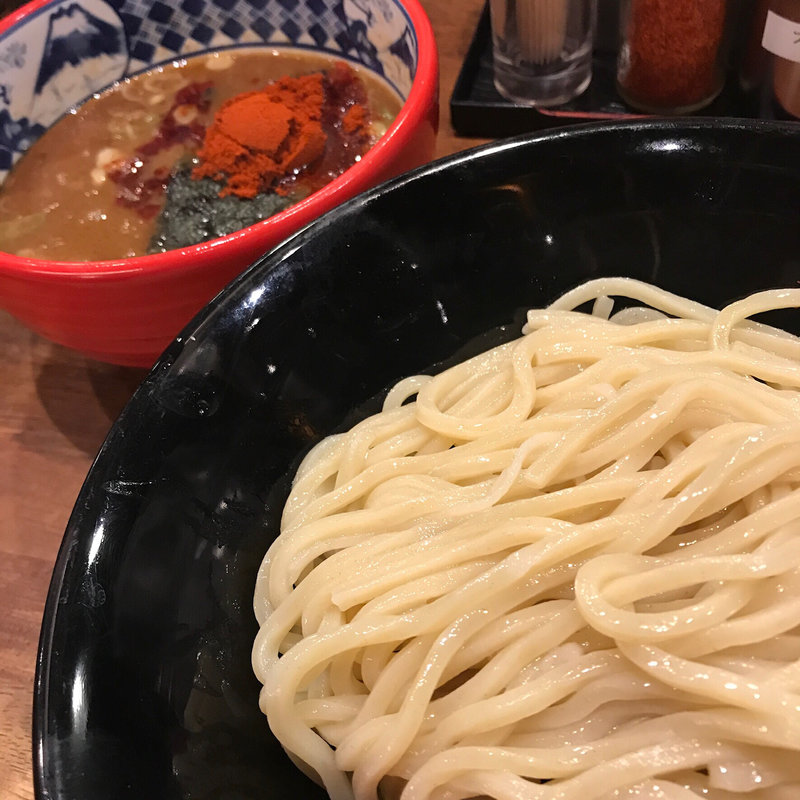 灼熱 極限(つけ麺専門店 三田製麺所 新宿西口店)