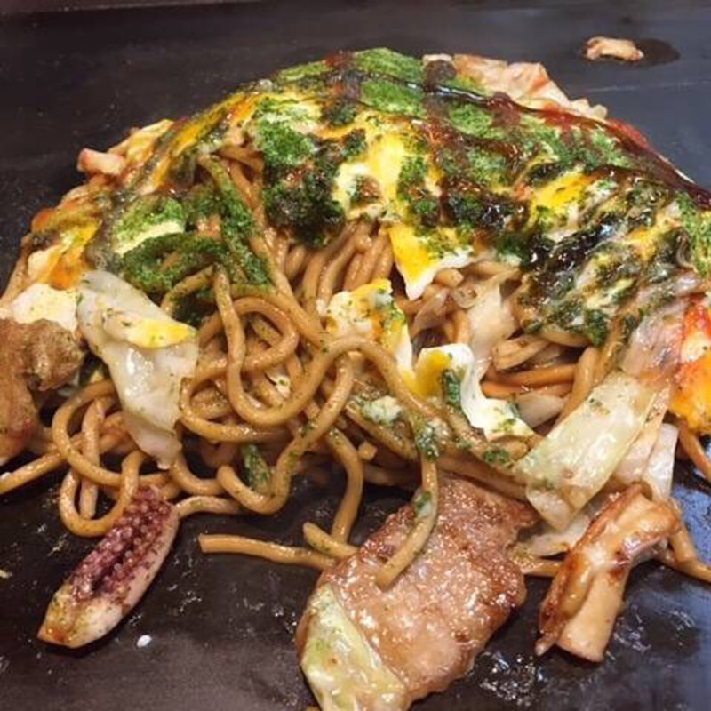 オムそば(鶴橋風月 本店)