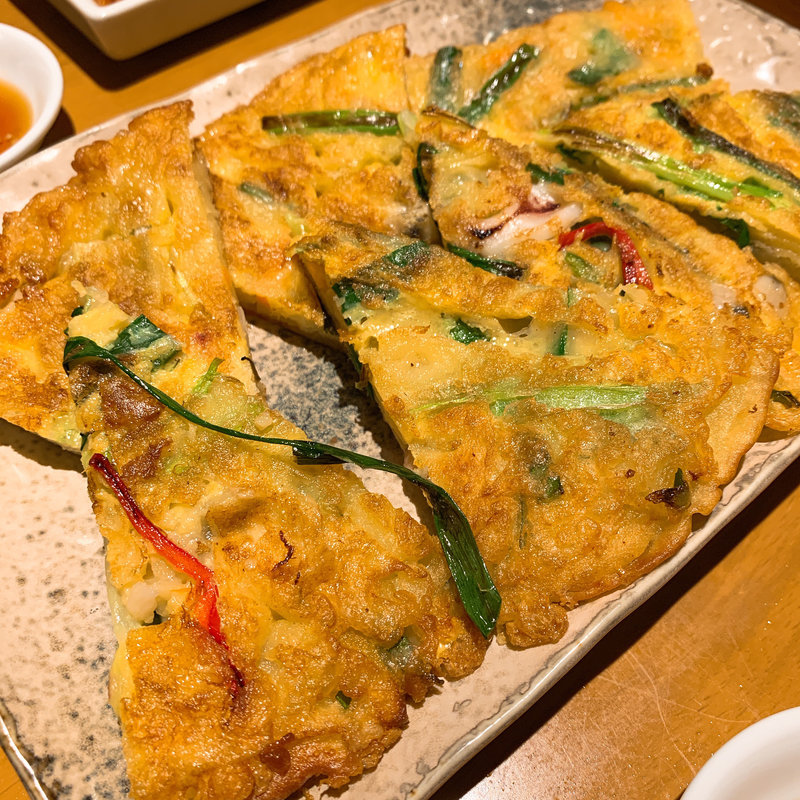 海鮮ねぎチヂミ(恋花)