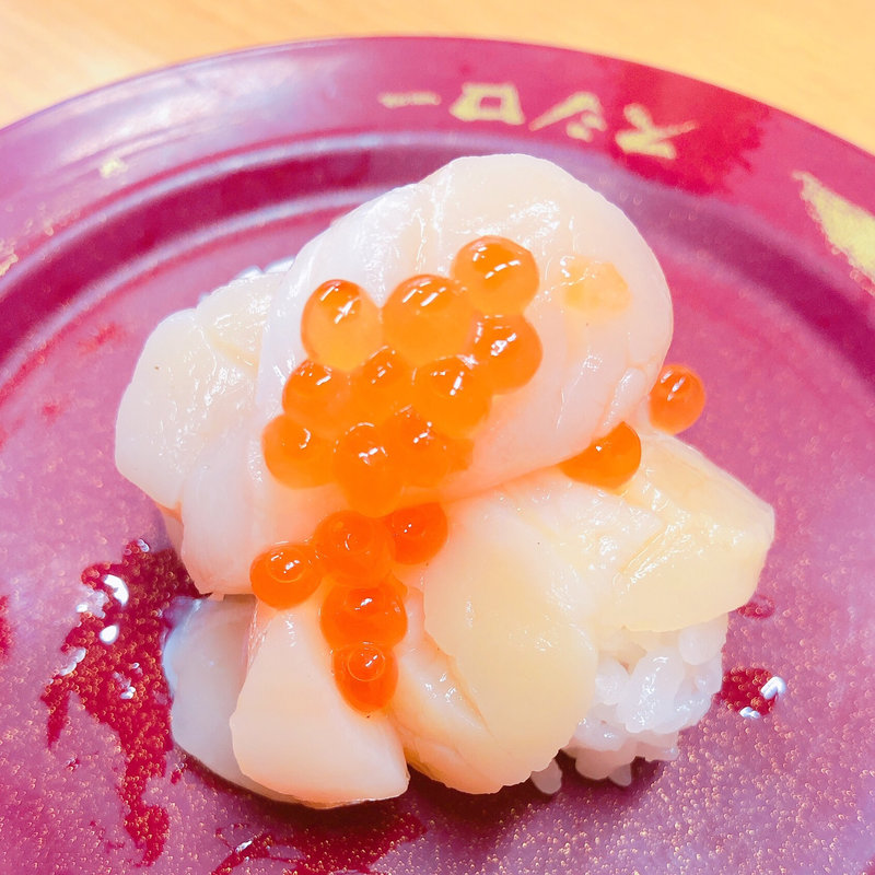 どか盛りほたて(スシロー 伊川谷店)