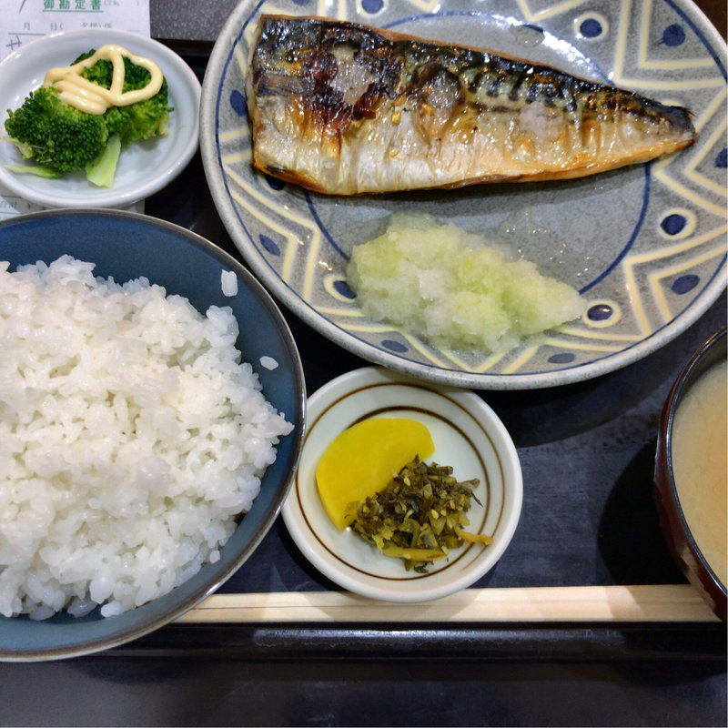 サバ焼き定食(巴屋 )