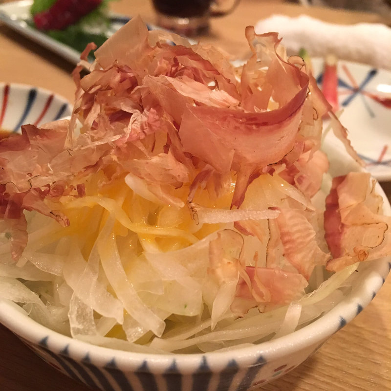 生たまねぎと卵黄(憩 ikoi)