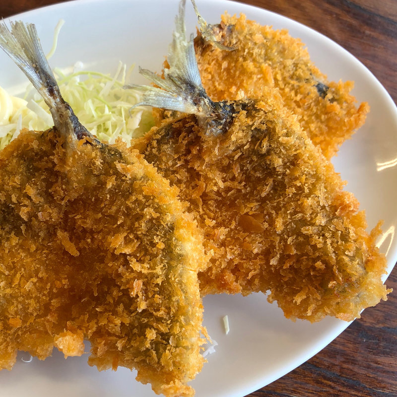 アジフライ(名立食堂 （名立ドライブイン）)