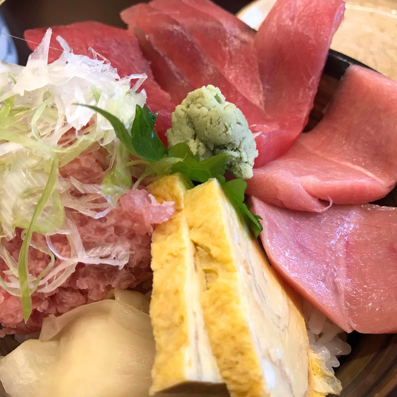 鉄火三昧丼(あら浜 亘理店)