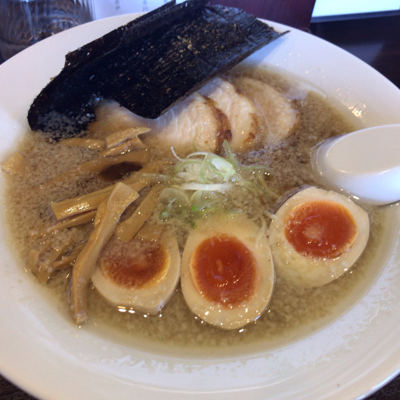 鯛だし醤油(こってり、全のせトッピング)(杉のや )