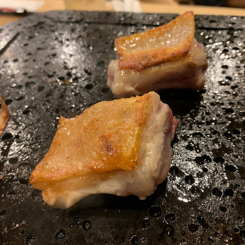 軍鶏鉄板焼き(軍鶏じ)