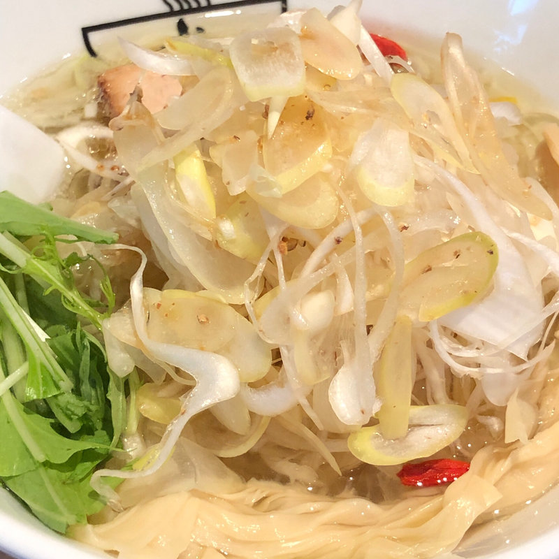 ネギラーメン(しお)(中華そば 光)