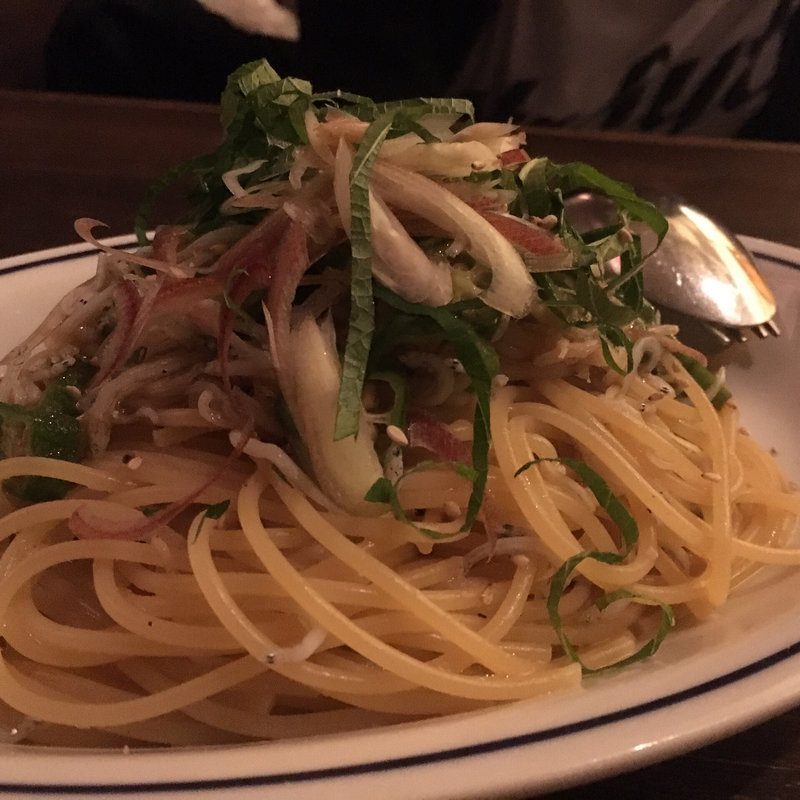 和風パスタ(CUBE BAR)