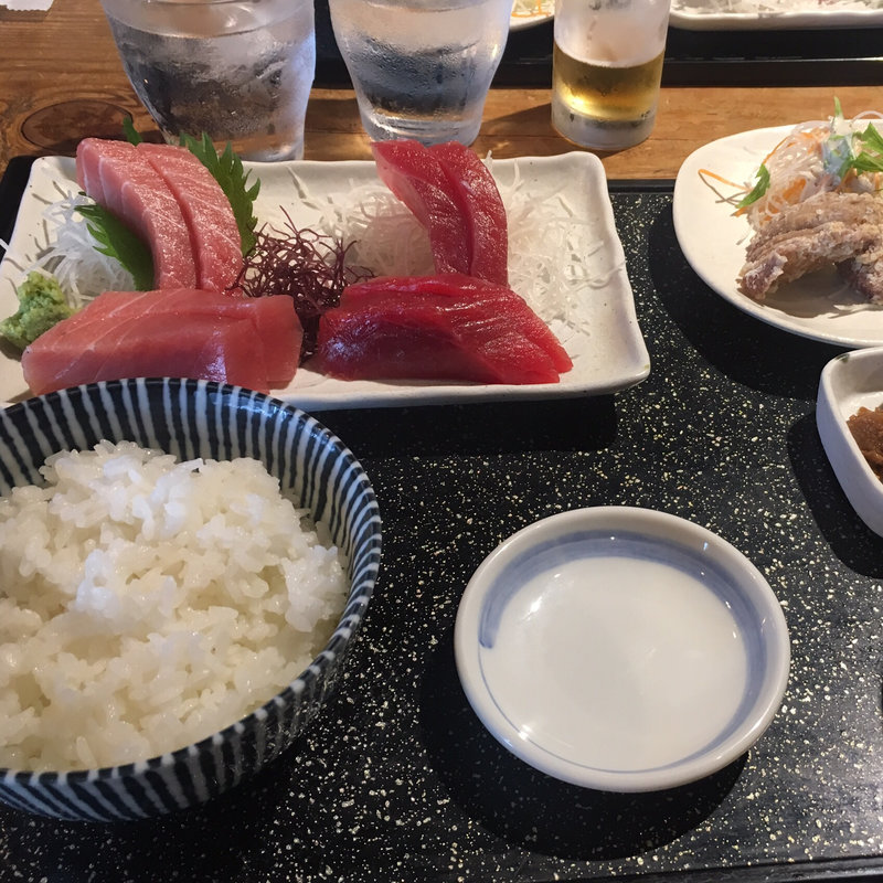 マグロ切符まんぷく券ランチ(庄和丸)