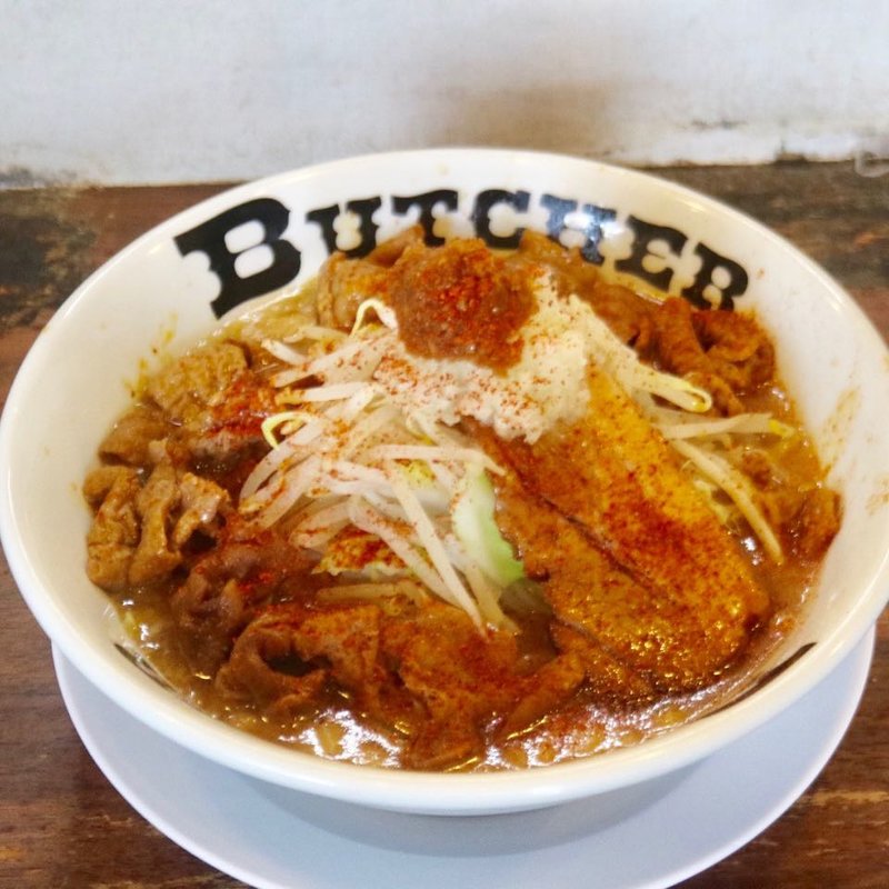 ふじそばホルモントッピング(らーめんブッチャー 函南店 )