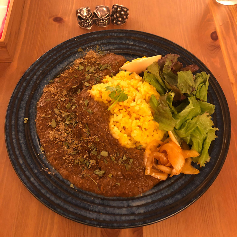 カリガリ超スパイスカレーDX(アメ村カリガリ)