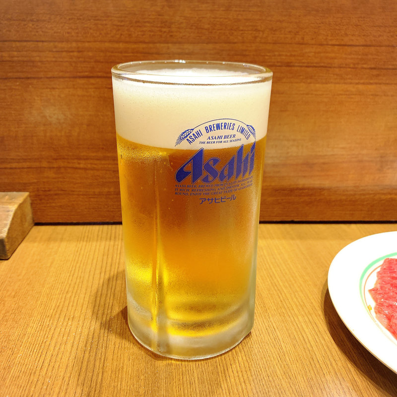 生ビール(鶯谷園)
