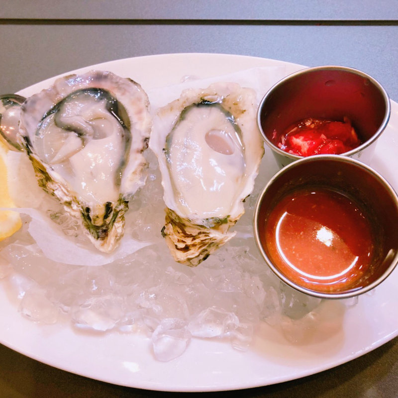 フレッシュオイスターグレープフルーツミニョレットソース(バターミルクチャネル 横浜店)