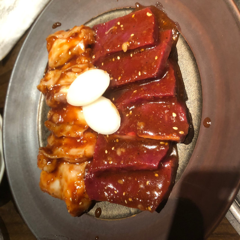 コプチャ&牛心(焼肉トラジ 恵比寿園店)