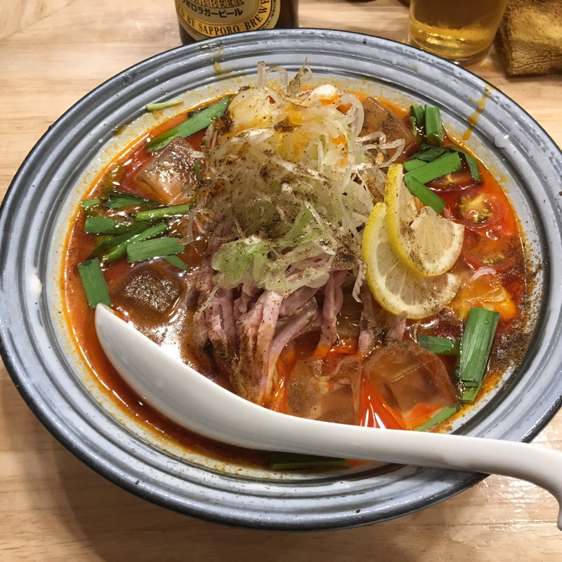 冷やし担々麺(鶏そば ムタヒロ 2号店)