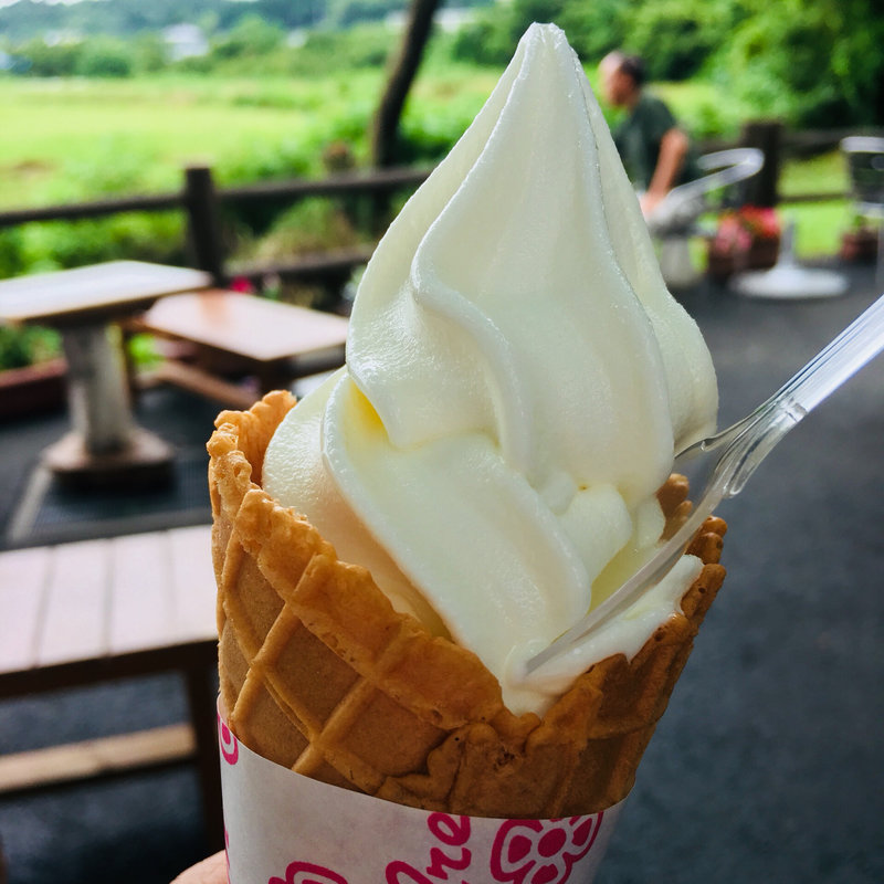 豆乳ソフトクリーム(とうふ工房わたなべ )